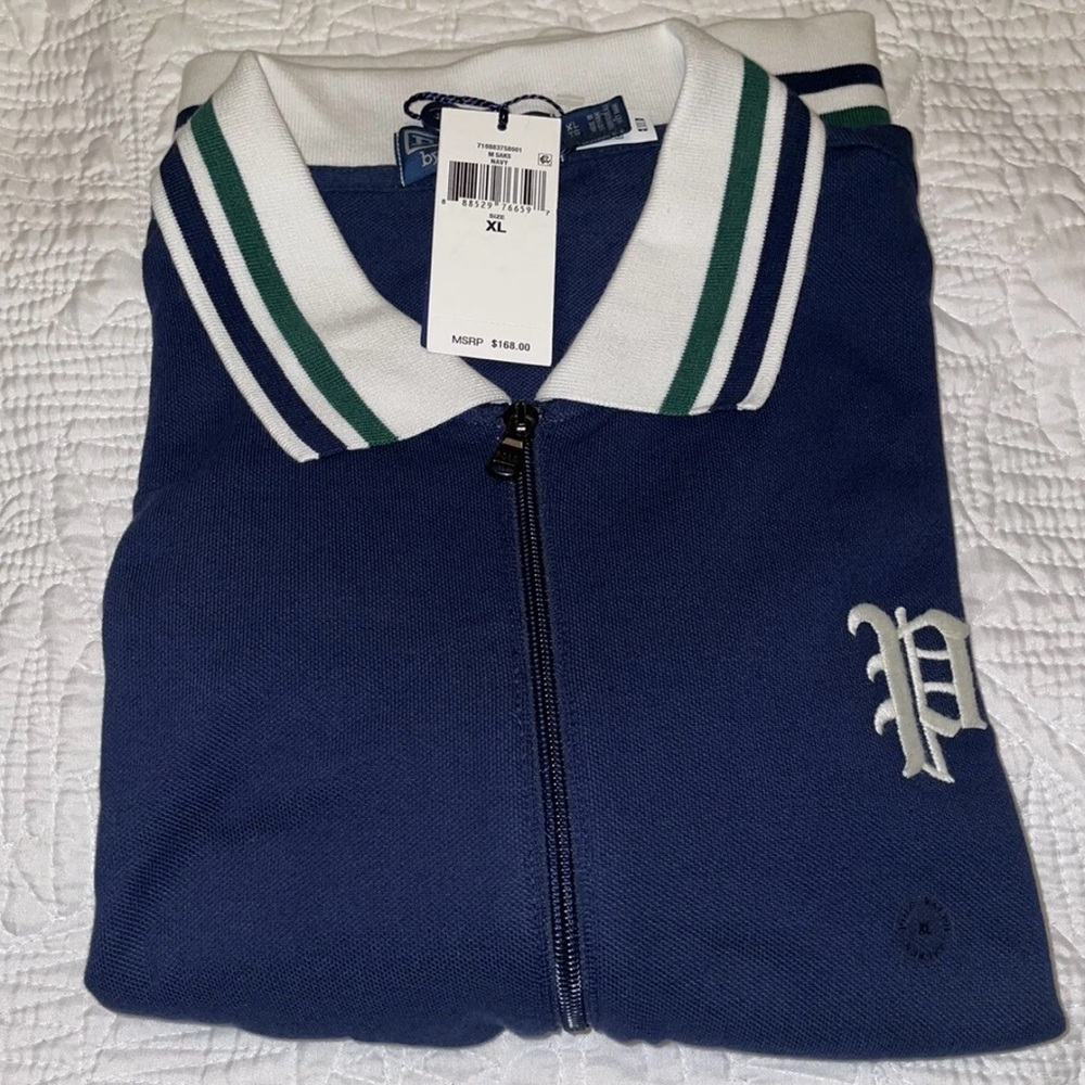 Polo Ralph Lauren Striped Trim Logo Jacket - Picture 3 of 4